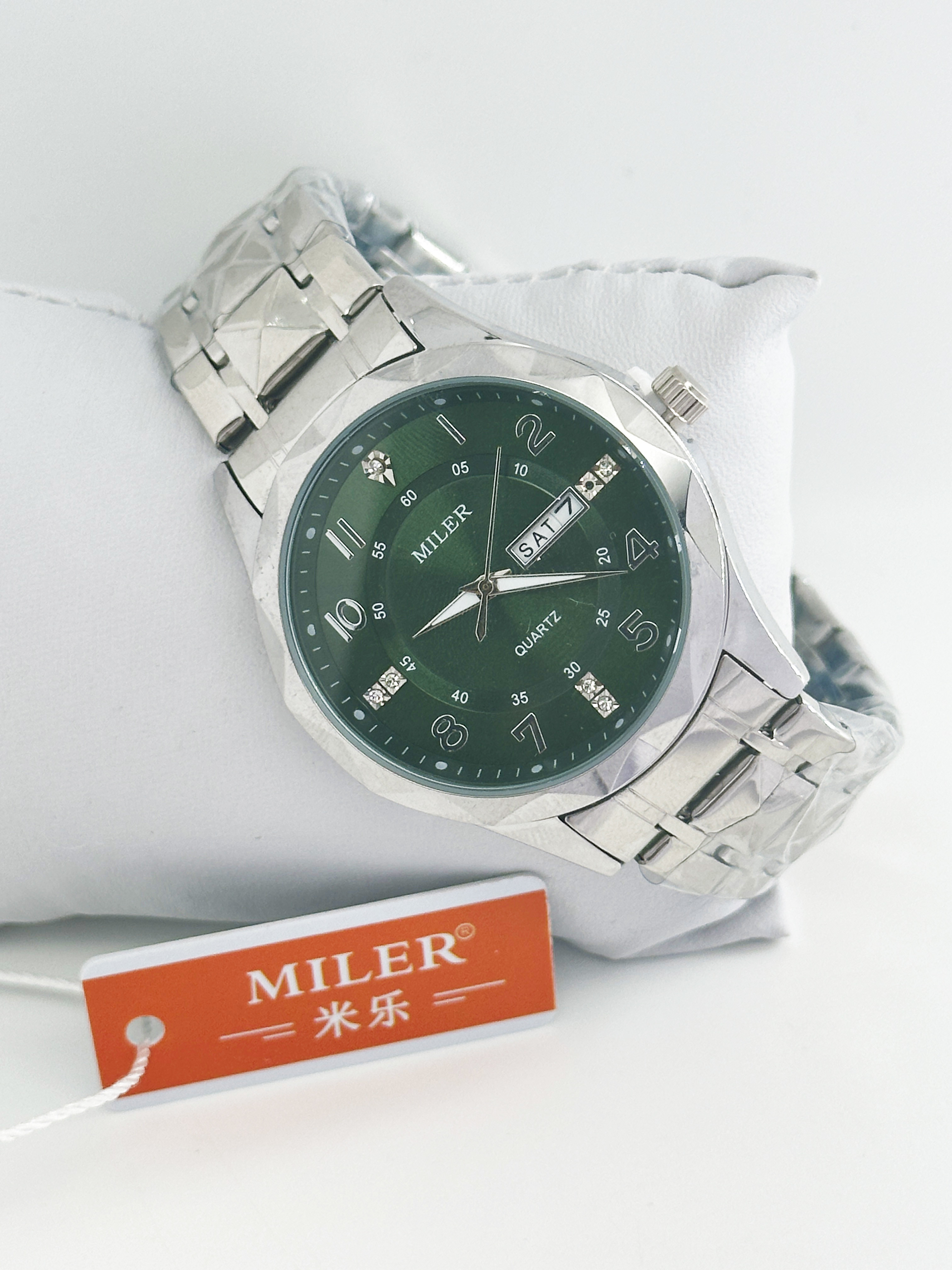 New Fashion ML1003 Business Men Watch Quartz Sports Waterproof Watches Luminous Chronograph Man Stainless Steel Watches
