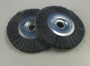 Wholesale High Performance 150mm Diamond Abrasive Metal Hub Nylon Bristle Rotary Brush from china suppliers