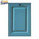 Mdf Panel Custom Cabinet Doors , Pvc Film Pressing Classic Kitchen Doors