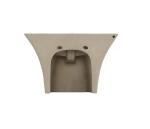 Luxury Fashion Design SWM9507-1 Bathroom Half Pedestal Sinks Soild Surface Wall