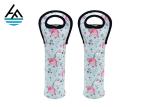 Pattern Printing Bottle Cooler Bag 3 Thickness Wine Bottle Carriers Totes