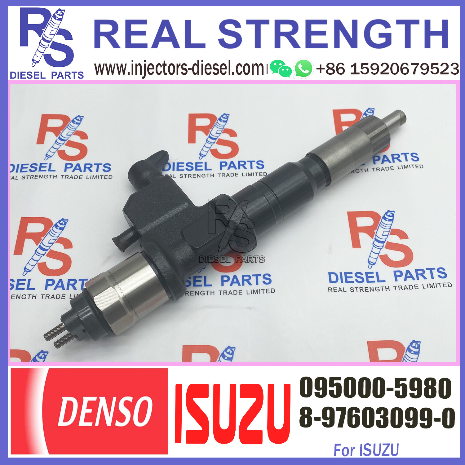 Original New Injector 095000-5982 095000-5981 095000-5980 for IS-UZU 8-97603099-0 8-97603099-1 8-97603099-2