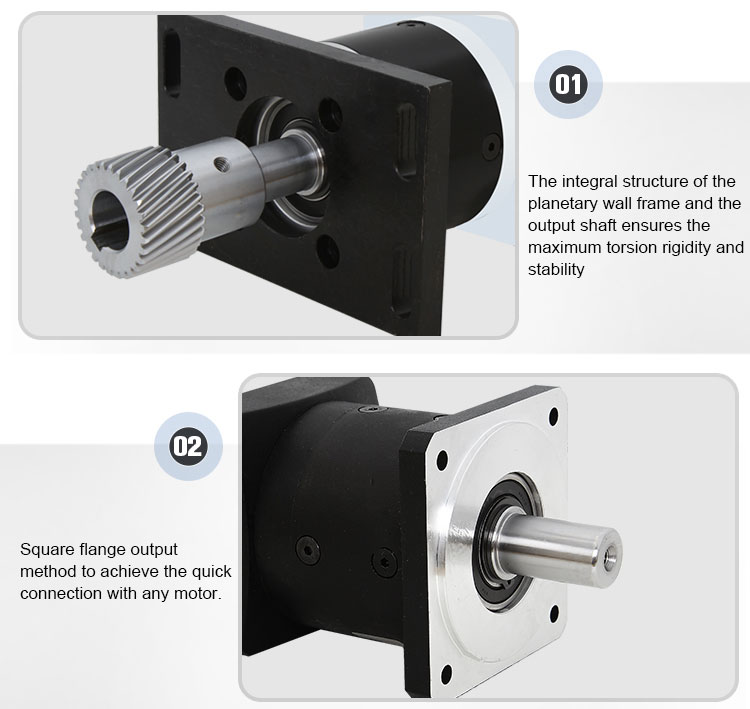 35000rpm Input Speed Planetary Gearbox Speed Reducer for Precision Stepper Motor