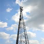 100 Feet 200 Feet 3 Legs Tubular Lattice Telecom Tower FM Broadcast Radio Wifi