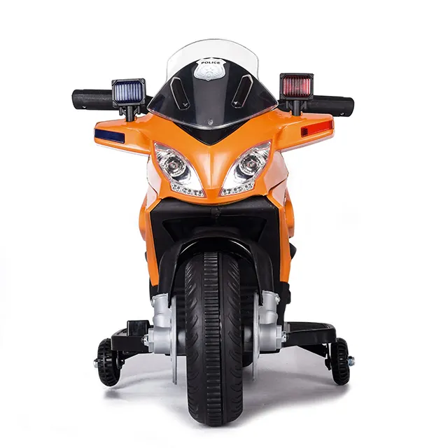 6V Electric Sport Motorcycle Baby Ride On Toy Car With Headlight Sound Music for Kids