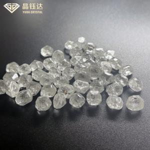 Wholesale 5mm 6mm Rough Lab Grown Diamonds High Pressure High Temperature DEF VVS VS from china suppliers