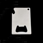 Innovative Promotion Gift Credit Card Sized Metal Business Card Stainless Steel