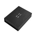 Custom logo Luxury Black Cardboard Smart Watch Magnetic Gift Packaging Box