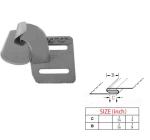 OEM Garment Bag Making Machine 1.9KG Belt Fittings Accesories