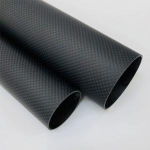 Wholesale Customized 3K Twill Carbon Fiber Tube Roll Wrapping Large Diameter from china suppliers