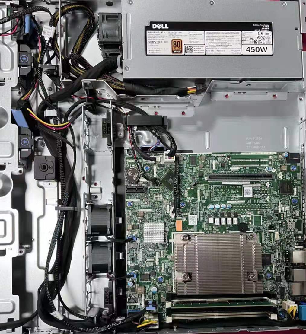 2666 MT/s Memory Speed Dell R250 Server with Rack Design and Perc H345 Array Card