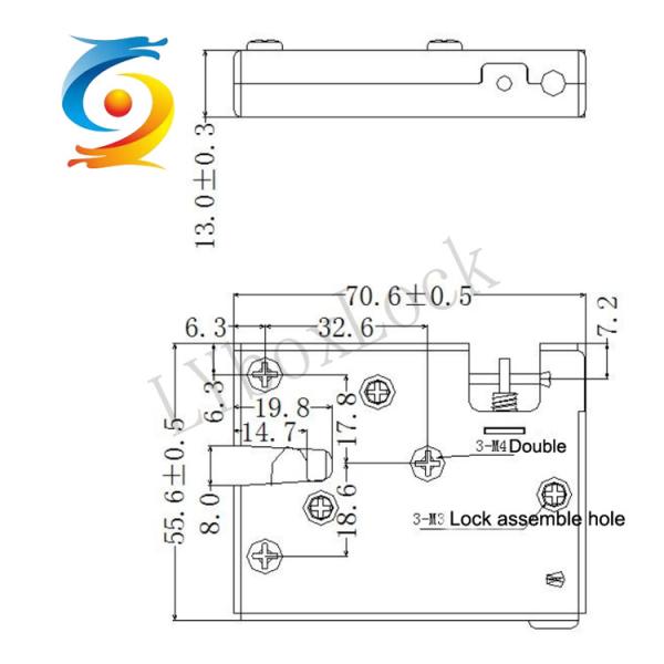 Factory 5v 12v 24v motor lock For Vending Machine magnetic locks for parcel storage box lock
