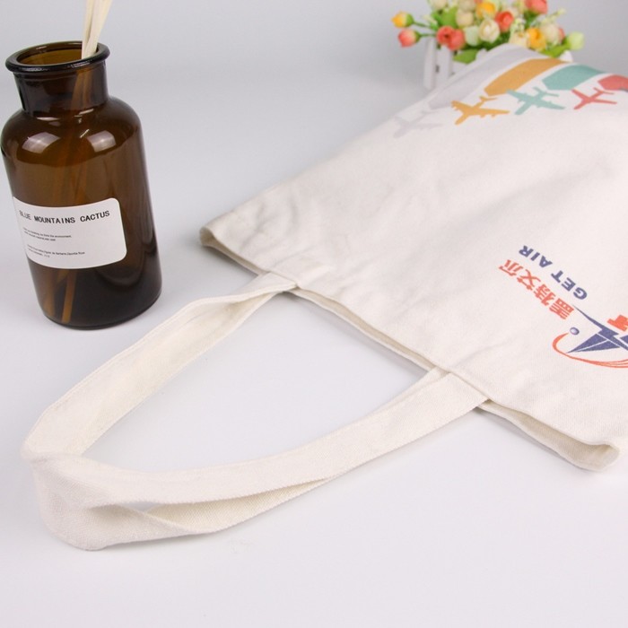 Wholesale Promotional Cheap Folding Custom drawing cotton cloth bag shopping cotton bag