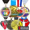 Buy cheap UV Print Metal Custom Medal 110grams/pc for Sports Music Jiu Jitsu Tennis from wholesalers