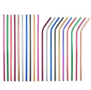 Wholesale Reusable Stainless Steel Water Bottle Accessories Metal Drinking Straws from china suppliers