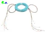 OM3 24F pre-terminated LC - LC Fiber Optic Patch Cable 50 / 125μm LSZH With