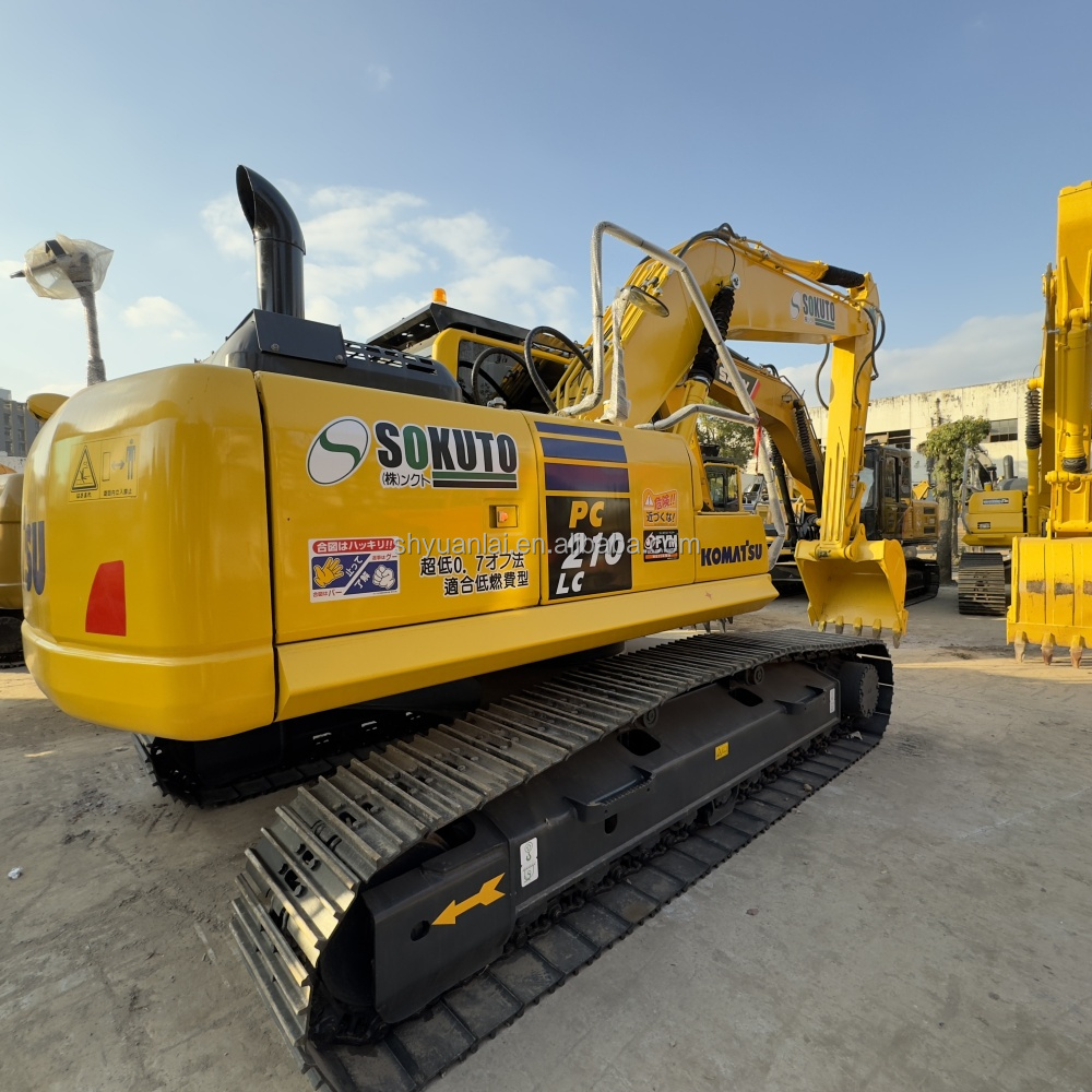Harsh Environments No Problem with Komatsu Used Excavators in 20 Ton Machine Weight