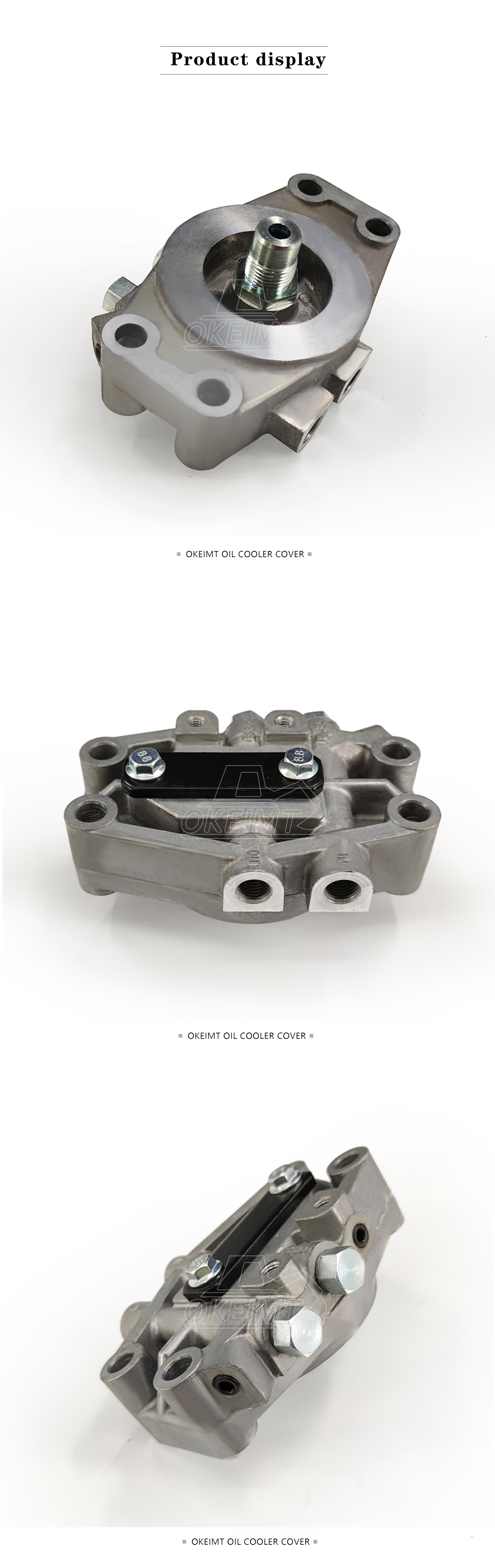 Construction Machinery Hot Sale Excavator Parts Fuel Filter Head - Professional Supplier Fuel Filter Head C7