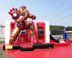 Wholesale OEM Iron Man Ultimate Combo Inflatable Bounce House 5Lx4Wx3.5H Meter from china suppliers