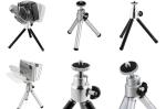 Silver Color Mini Tripod Foot For Camera Projector Wholesale Price
