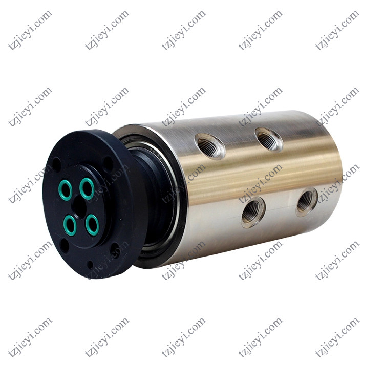 4 passages G 3/4'' carbon steel material high pressure hydraulic rotary union for machinery industry