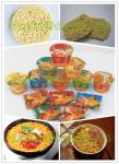 Stainless steel Fried instant noodle production line for maggi noodles