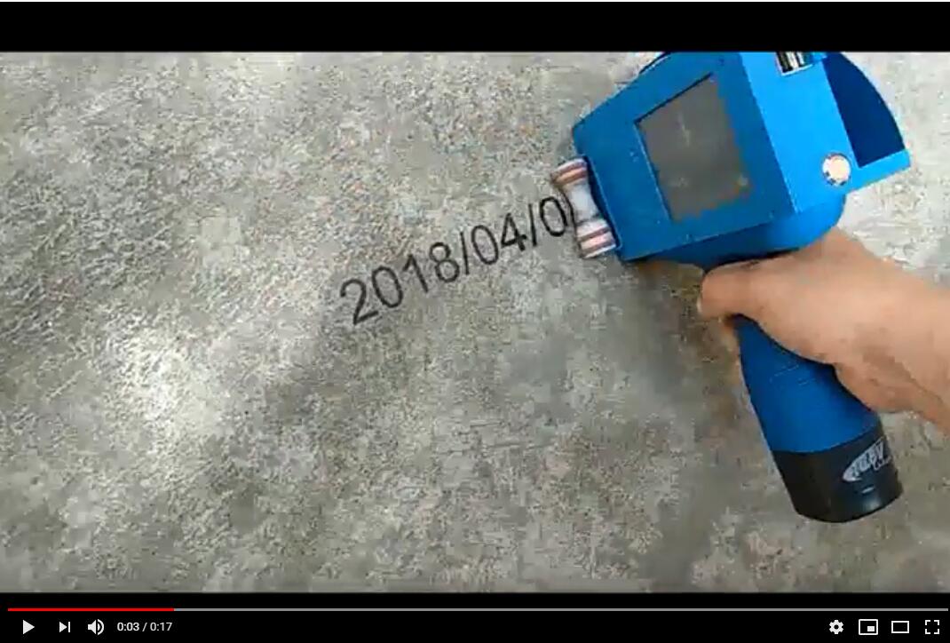 Application for Handjet Big Size Inket Printer