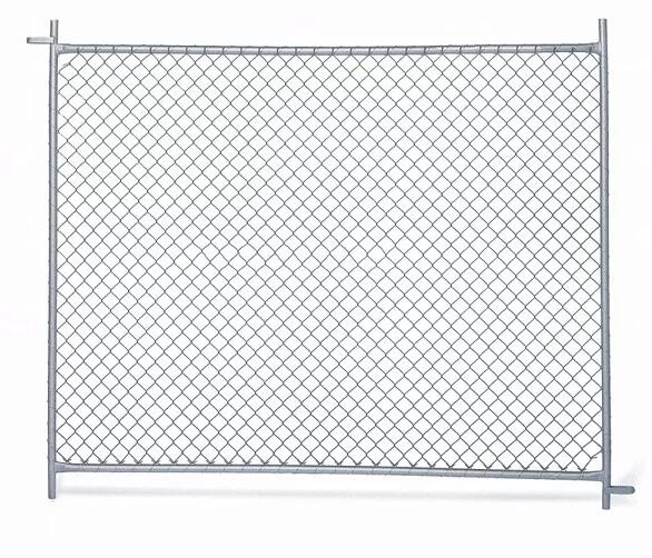 High Stability 10ft X 6ft Portable Security Fencing Chain Link For Special Events