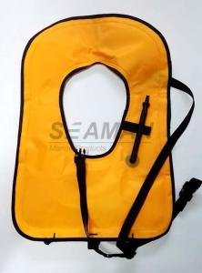 Wholesale Neon Yellow Free Diving Inflatable Life Vests Buoyancy Snorkel Vest Water Safety Vest from china suppliers