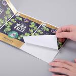 Adhesive BOPP Product Sticker Label UV Resistant Printable Circle Stickers