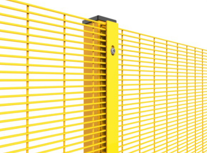 Pvc Coated Horizontal 358 Mesh Fencing 76.2*12.7mm For Protection