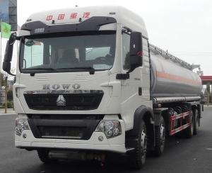 Wholesale 8x4 12 Wheels 20000L to 35000L HOWO Oil Tank Truck / Fuel Tanker Truck for sale from china suppliers
