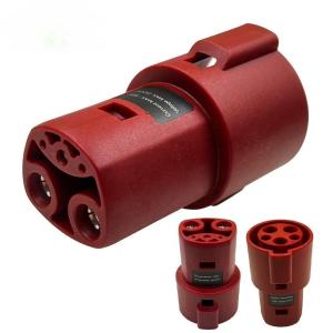 Wholesale J1772 To Tesla AC EV Charger Adapter 60A OEM Tesla Charging Adapter 250V from china suppliers