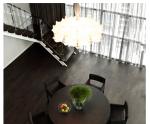Postmodern Silk Chandelier For Living Room Bedroom Dining Room Zeppelin