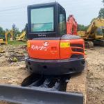 Japan Used Kubota Excavators KX155 Rubber Tracked Diggers 48.3kw