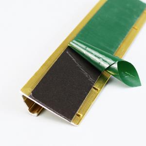 China House Tile Edge Aluminum Carpet Edging With Adhesive Nail Strip on sale