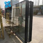 Green Curved Insulating Glass Customized Double Tempered Safety Insulated Glass