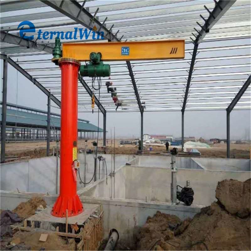 High Performance 90 Degree 180 Degree 360 Degree Floor Mounted Jib Crane Fixed Jib Crane