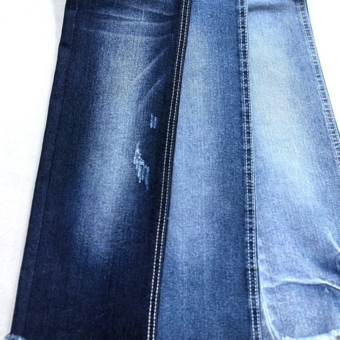 Good Elastic 11.5oz Heavy Weight Twill Denim Fabric For North Africa Market Man Jeans