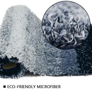 Wholesale Shaggy Tufted 1.5 Inches Non Slip Bathroom Carpet Machine Washable from china suppliers