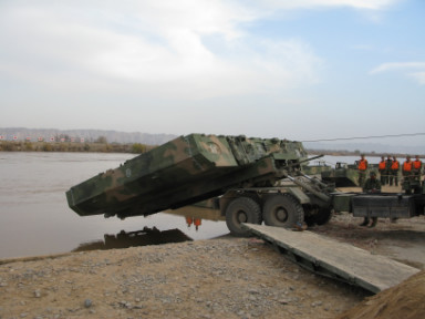 Elevated Pontoon Bridge / Floating Bridge/River-crossing equipment