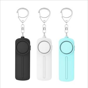 Wholesale OEM Girl Self Defense Keychain With LED Light 60*35*22MM from china suppliers