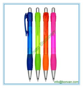 Wholesale gripped plastic promotional pen, gift use plastic pen from china from china suppliers