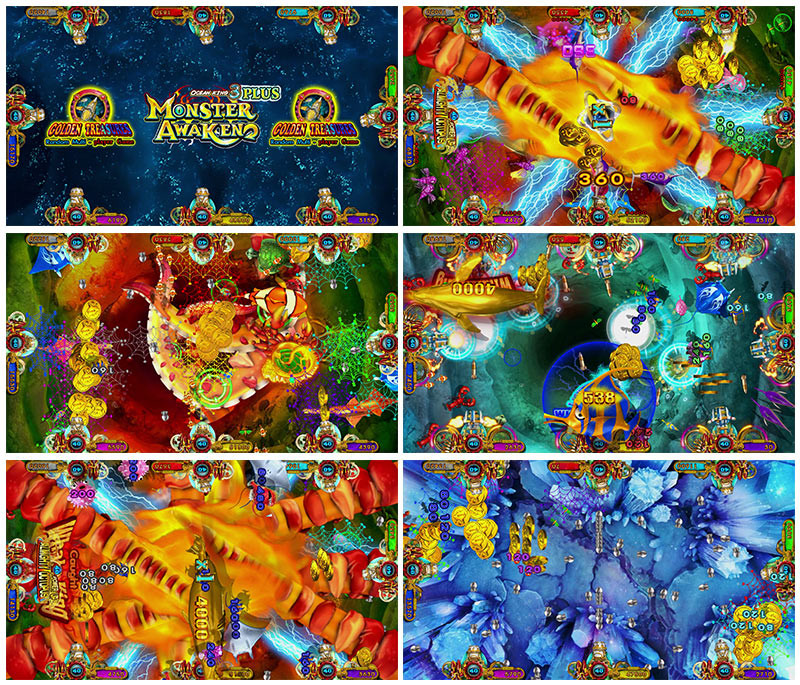 Oceanking3 Monster Avaken Fish Game Motherboard 2 - 10 Players