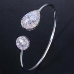 Fashion Brass Tennis Bracelet AAA CZ Bling Bling Bracelet Bangle Cubic Zirconia