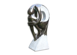 Wholesale Hand Cast Large Outdoor Fountains , Statue Water Fountains For Backyard from china suppliers