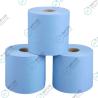 Buy cheap White Blue Decontamination Oil Absorbent Spot Wiping Paper 25*38 Industrial from wholesalers
