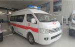 Futian Medical Emergency Ambulance 4×2 8 Seater Gasoline Rear Drive