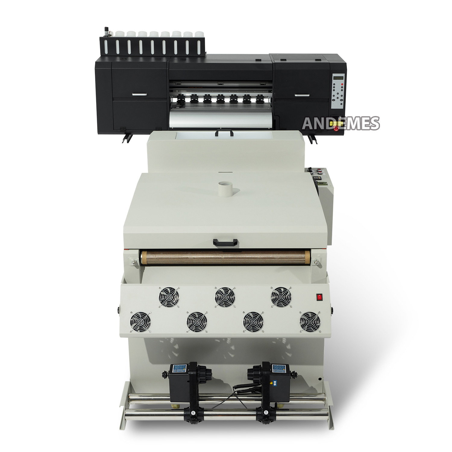 Multicolor DTF Printer 60cm 3 Head 4Head I3200 with 9 Color Fluorescent T-Shirt Printer