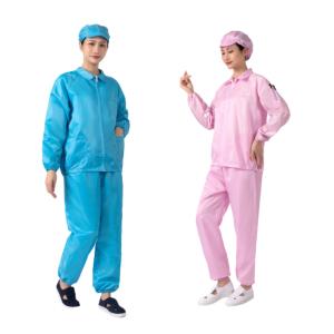 Wholesale Anti Static Garments ESD 5MM Strip 2.5mm Grip Clean Room Coveralls from china suppliers